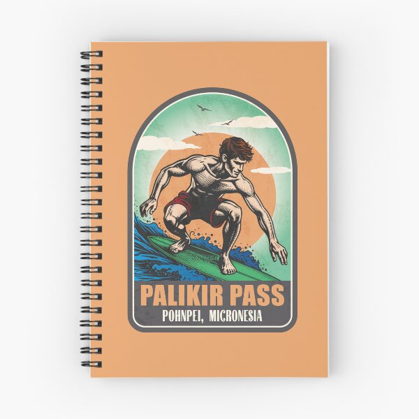 Item preview, Palikir Pass Pohnpei Micronesia Vintage Surfing Graphic designed and sold by CynthiaGraphics.