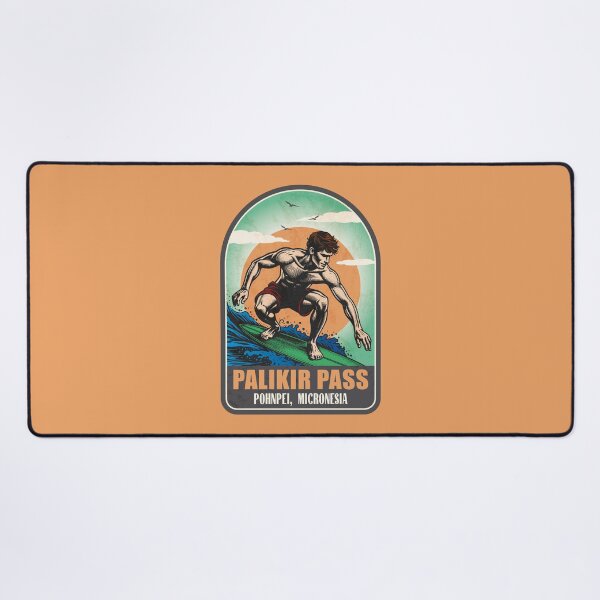 Item preview, Palikir Pass Pohnpei Micronesia Vintage Surfing Graphic designed and sold by CynthiaGraphics.