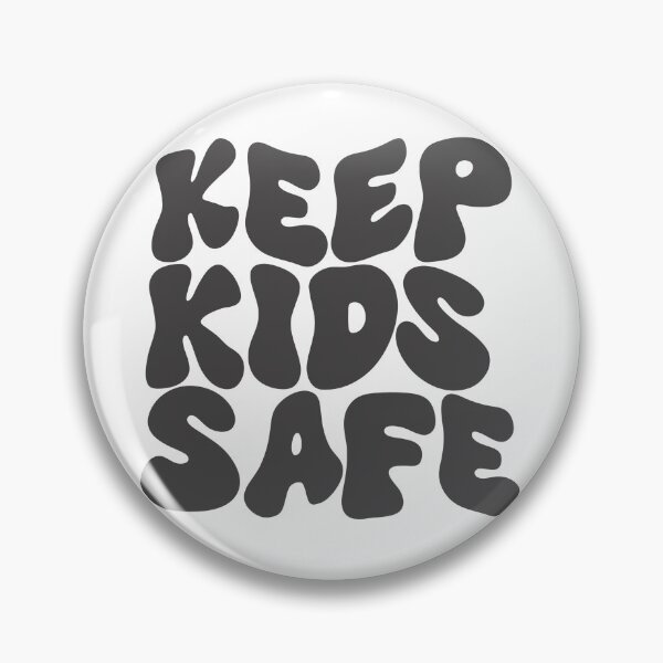 Item preview, Keep Kids Safe Groovy Black and White designed and sold by Pink Ribbon.