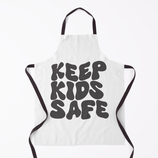 Item preview, Keep Kids Safe Groovy Black and White designed and sold by Pink Ribbon.