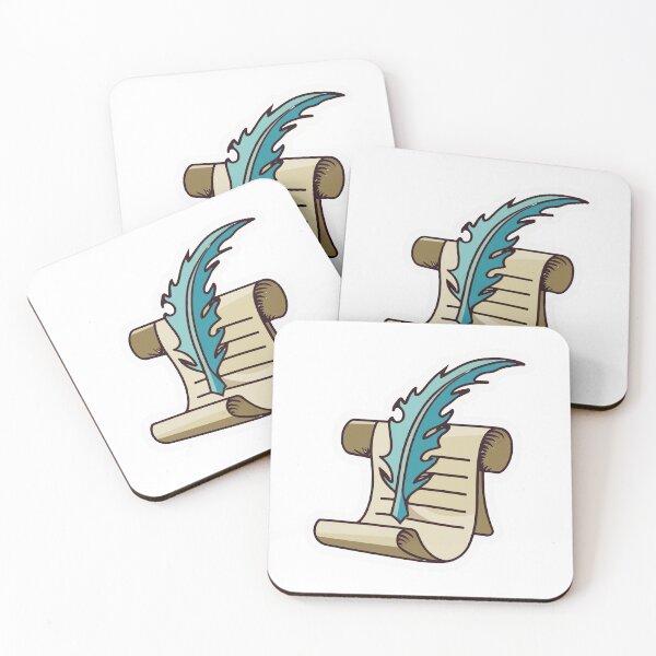 Item preview, Renaissance Quill and Scroll Design designed and sold by NiftyWrx.