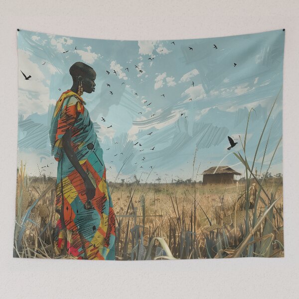 Item preview, South Sudan Digital Illustration designed and sold by ComicsFactory.