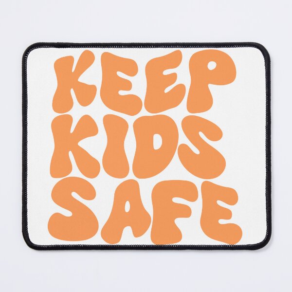 Item preview, Keep Kids Safe Groovy Orange designed and sold by Pink Ribbon.