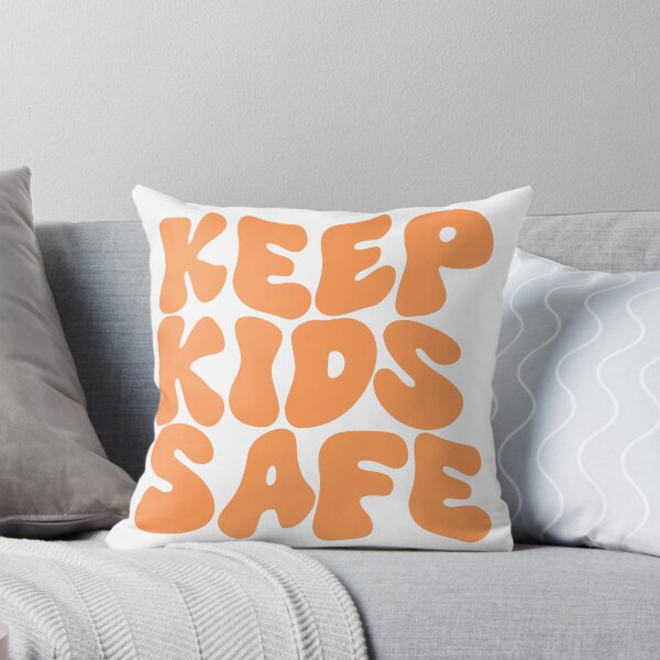 Item preview, Keep Kids Safe Groovy Orange designed and sold by Pink Ribbon.