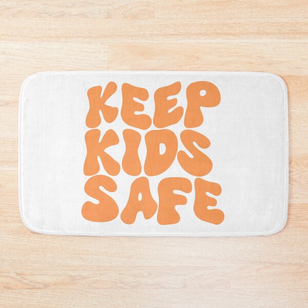 Item preview, Keep Kids Safe Groovy Orange designed and sold by Pink Ribbon.