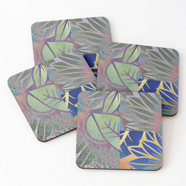 Item preview, Rainbow scale sunflowers spray texture. designed and sold by Kerrie Owens.