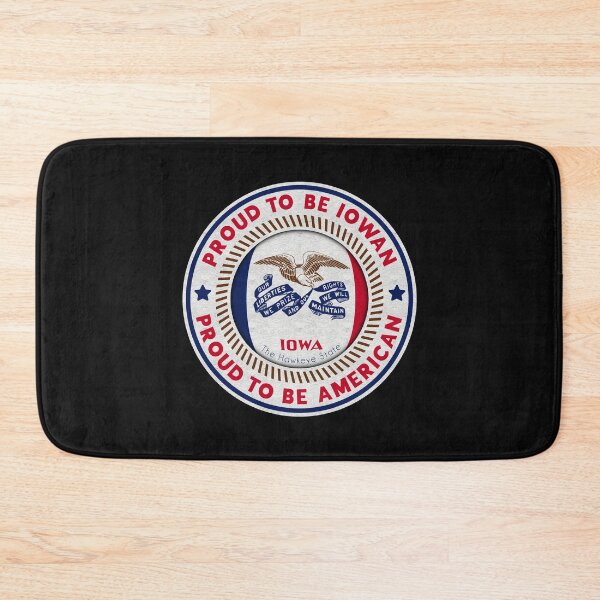 Item preview, Iowa Flag - Proud to be Iowan, Proud to be American designed and sold by patriotwardrobe.