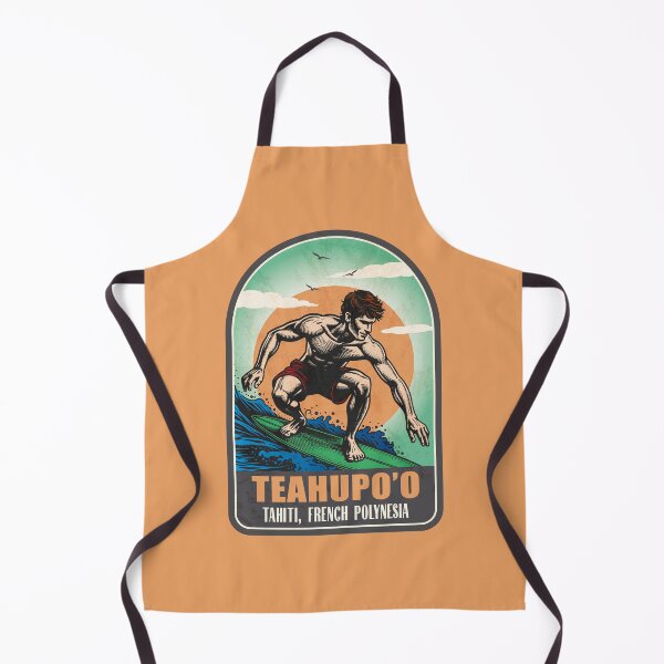 Item preview, Teahupo'o Tahiti French Polynesia Vintage Surfing Graphic designed and sold by CynthiaGraphics.
