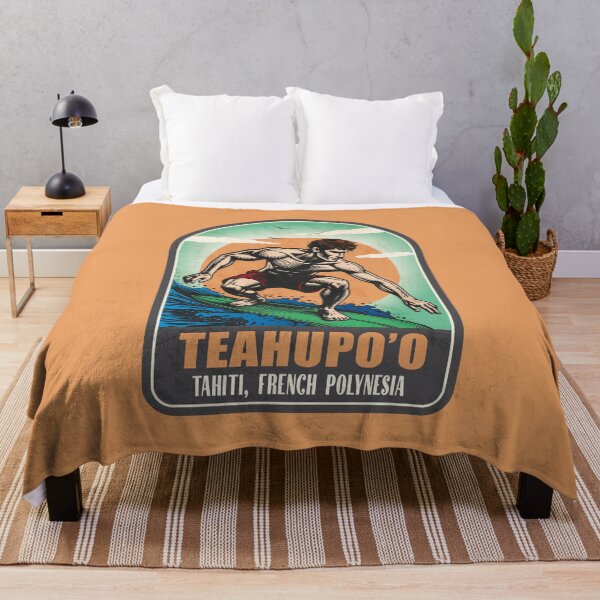 Item preview, Teahupo'o Tahiti French Polynesia Vintage Surfing Graphic designed and sold by CynthiaGraphics.