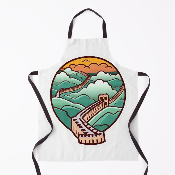 Item preview, Great Wall of China Scenic Landscape designed and sold by NiftyWrx.