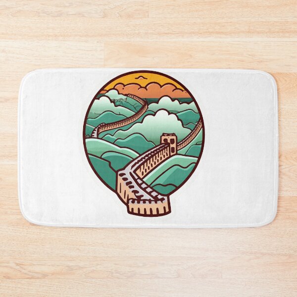 Item preview, Great Wall of China Scenic Landscape designed and sold by NiftyWrx.