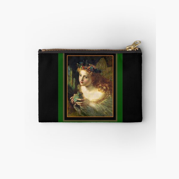 Item preview, IRISH AMERICAN HISTORY-A PORTRAIT OF A FAIRY BY SOPHIE GENGEMBRE ANDERSON (1869) GREEN BACKGROUND designed and sold by PatriotCat.