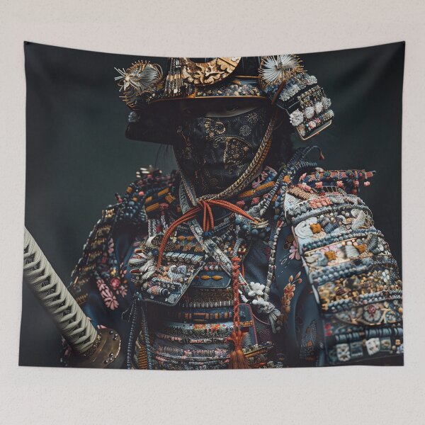 Item preview, Samurai Illustration designed and sold by nomiraclehere.