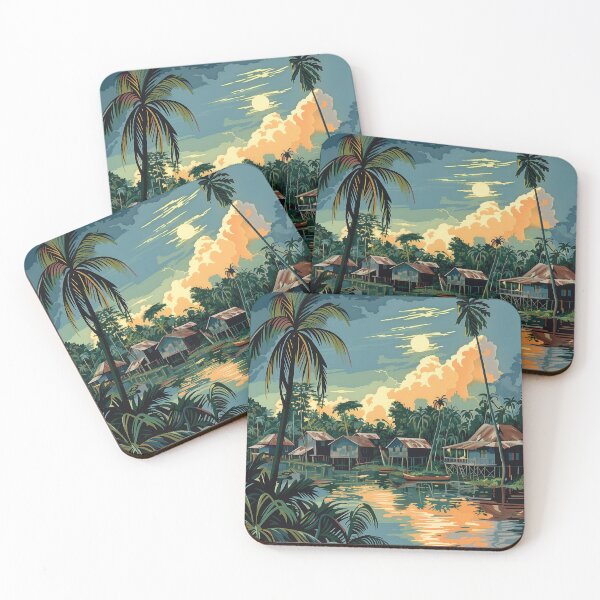 Item preview, Suriname Digital Illustration designed and sold by ComicsFactory.