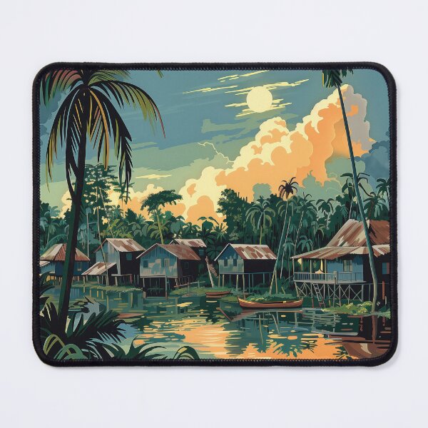 Item preview, Suriname Digital Illustration designed and sold by ComicsFactory.