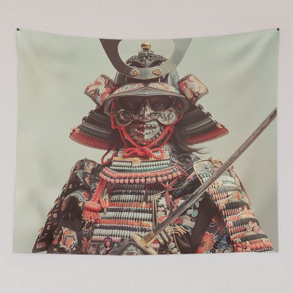 Item preview, Samurai Illustration designed and sold by nomiraclehere.