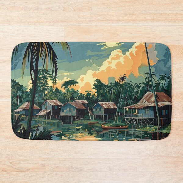 Item preview, Suriname Digital Illustration designed and sold by ComicsFactory.