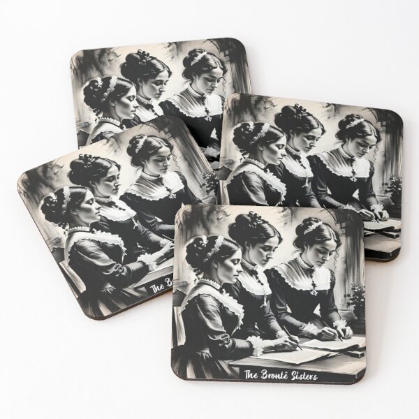 Item preview, The Brontë Sisters #1 designed and sold by LiteraryLoves.