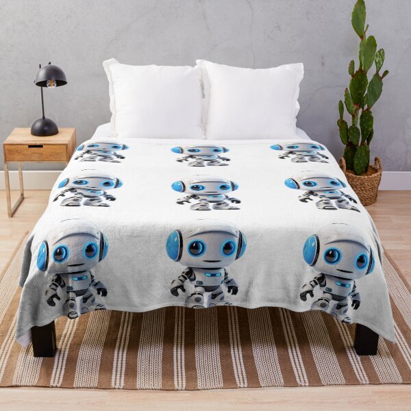 Item preview, 3D Cartoon AI Robot, Cute Robot, Robot Assistant, Logo, Sticker, Wall arts, Art Prints and More designed and sold by Kevin Lou.