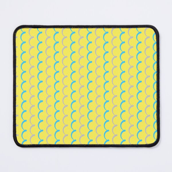 Item preview, Ohlins Inspired Springs Waves Yellow Pattern Enduring Stencils designed and sold by Alchemy-A-La-G.