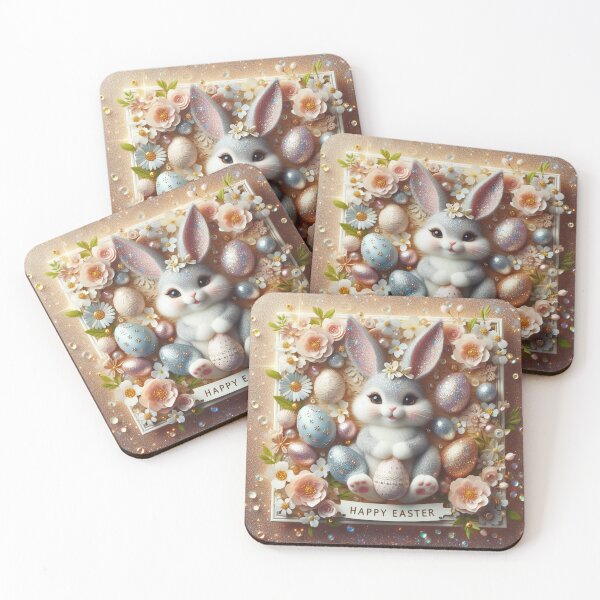 Item preview, Happy Easter Cute Bunny designed and sold by Simplybe1.