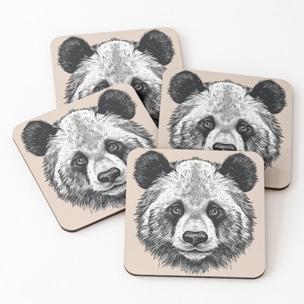 Item preview, Panda Drawing Gift for Panda Animal Lovers designed and sold by InkyGenies.
