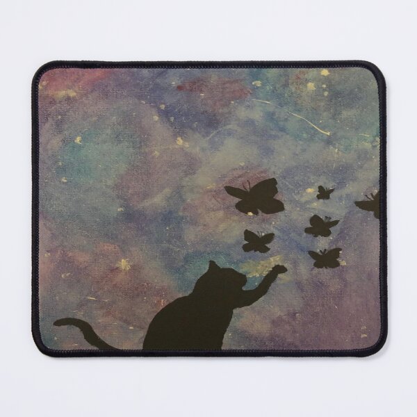 Item preview, Cat and Butterflies designed and sold by RgeminiK.