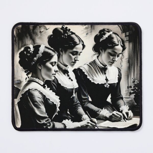 Item preview, The Brontë Sisters #1 designed and sold by LiteraryLoves.