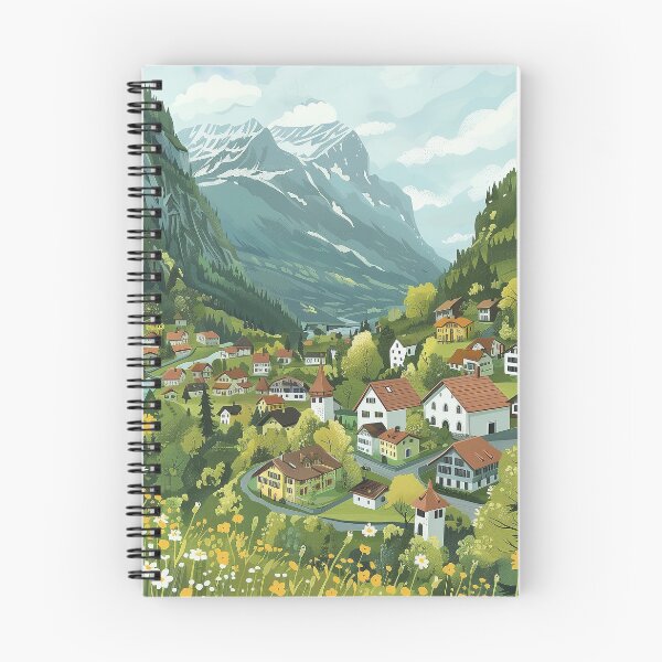 Item preview, Switzerland Digital Illustration designed and sold by ComicsFactory.