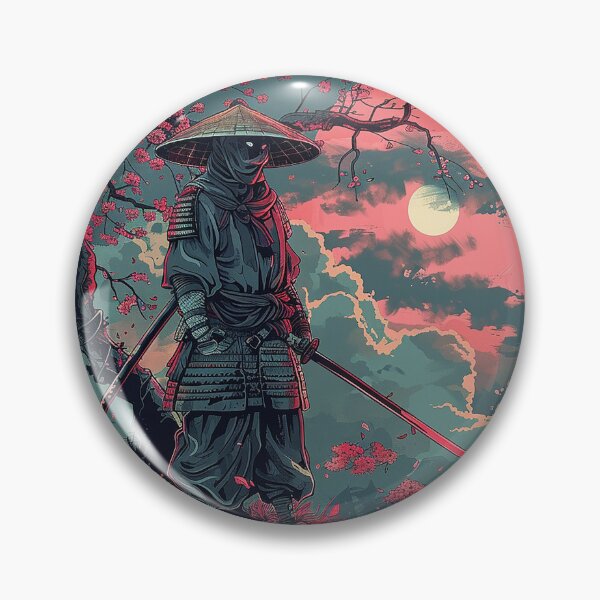 Item preview, Samurai Illustration designed and sold by nomiraclehere.
