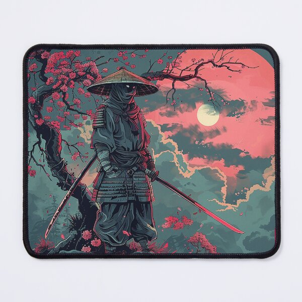 Item preview, Samurai Illustration designed and sold by nomiraclehere.