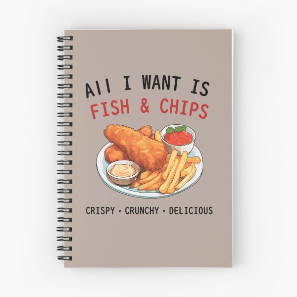 Item preview, All I want is Fish and Chips designed and sold by sakurashorty.