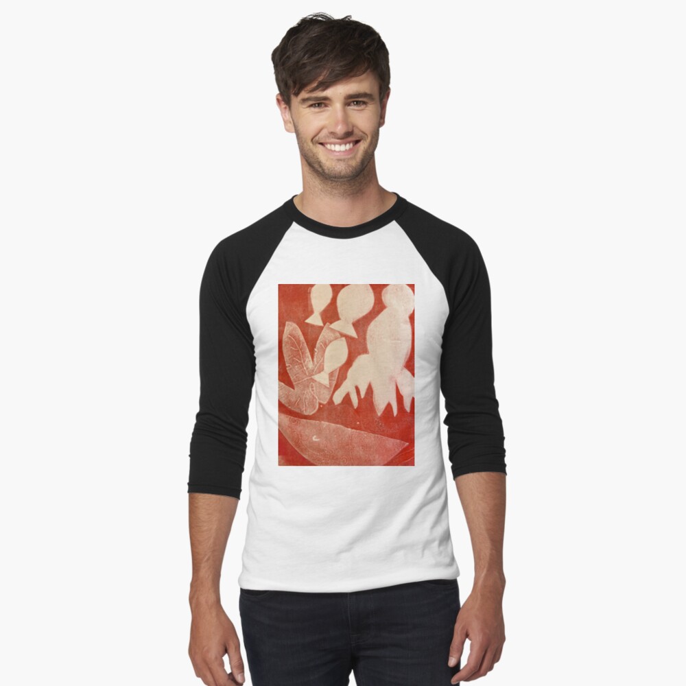 Item preview, Baseball ¾ Sleeve T-Shirt designed and sold by monicalmota.