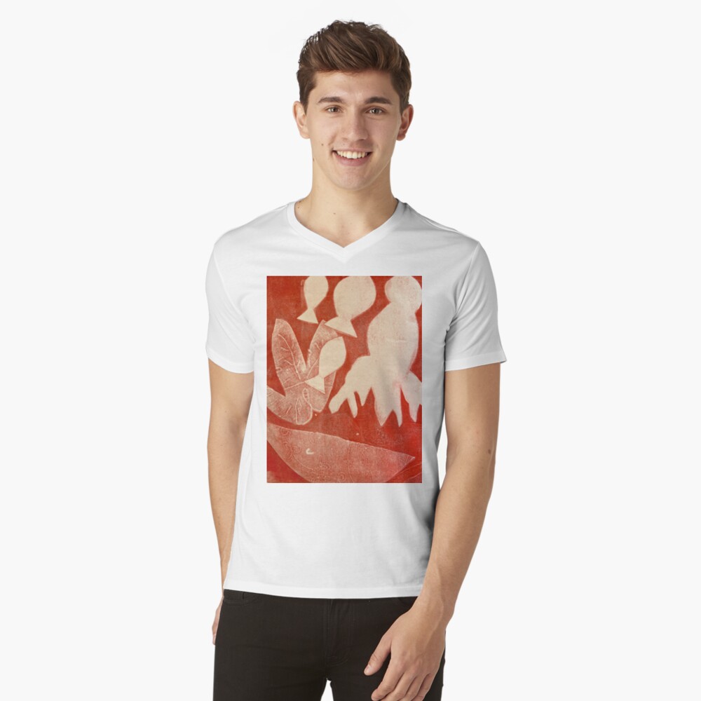 Item preview, V-Neck T-Shirt designed and sold by monicalmota.