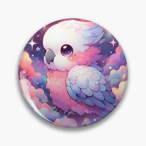Item preview, Galah Pearrot Chibi Animal Australia designed and sold by RubisLeaf.