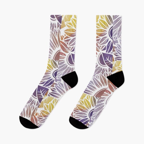 Item preview, Rainbow spray paint sunflowers designed and sold by Kerrie Owens.