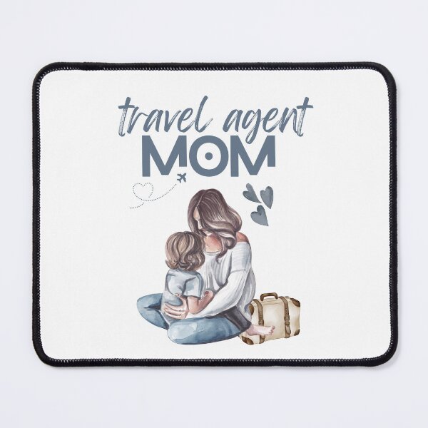 Item preview, Travel Agent Mom Graphic, Mother and Child designed and sold by boujeedrpc.