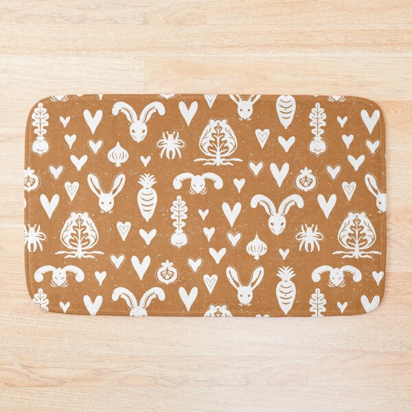 Item preview, Garden Things - Rust + Snow designed and sold by Irene Estelle.