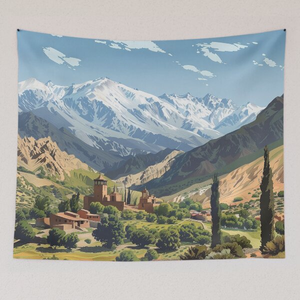 Item preview, Tajikstan Digital Illustration designed and sold by ComicsFactory.