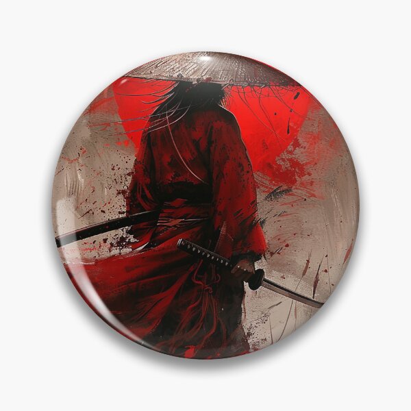 Item preview, Samurai Illustration designed and sold by nomiraclehere.