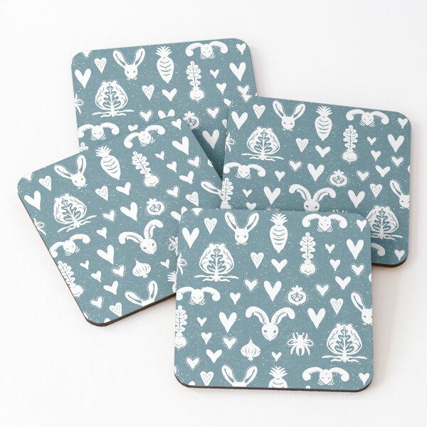 Item preview, Garden Things - Peacock + Snow designed and sold by Irene Estelle.