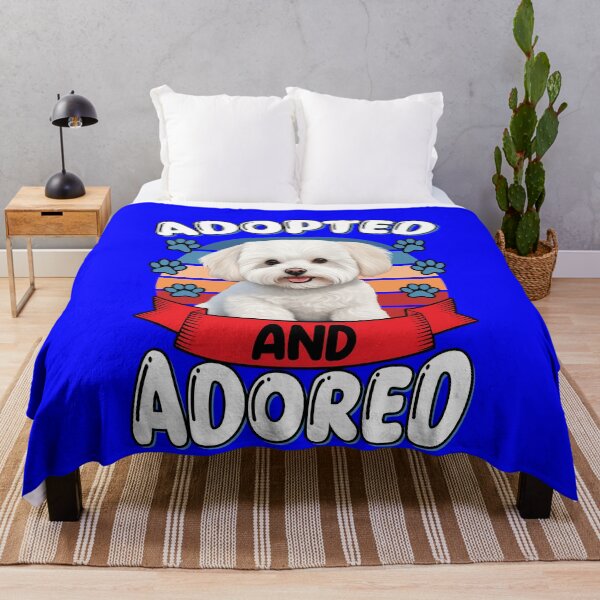 Item preview, Bichon Frise Dog Adopted And Adored designed and sold by fantasticdesign.