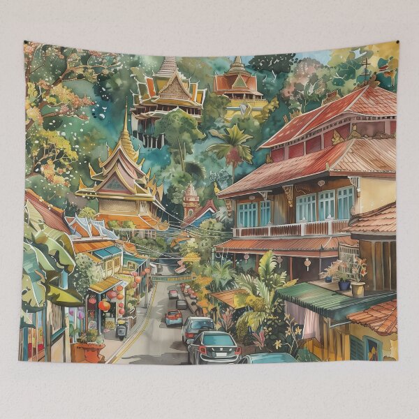 Item preview, Thailand Digital Illustration designed and sold by ComicsFactory.