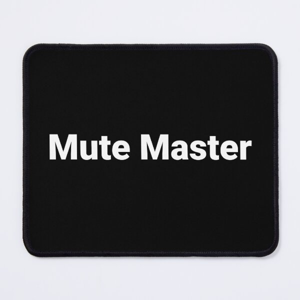 Item preview, Mute Master designed and sold by Text-based T-Shirts and Gifts.