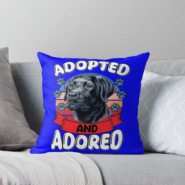 Artikelvorschau, Der Besitzer eines schwarzen Labrador-Hundes wurde adoptiert und verehrt entworfen und verkauft von fantasticdesign.