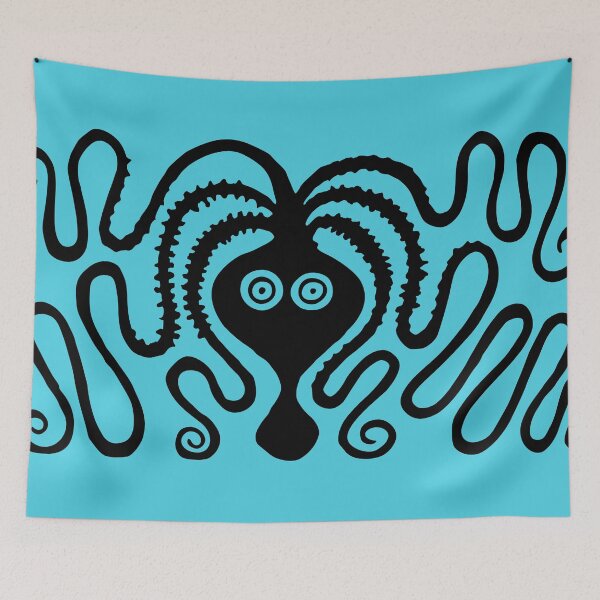 Item preview, Discordian Squiggly Monster designed and sold by PhuPhyghter.
