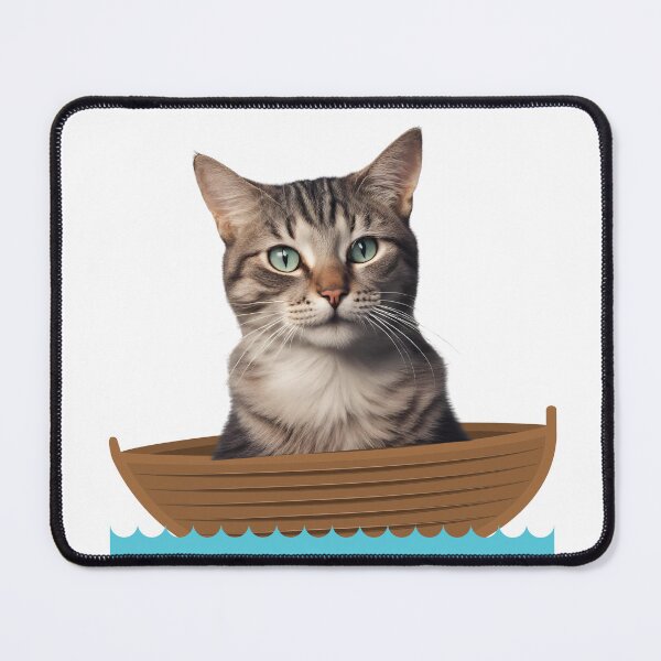 Item preview, cat in the boat designed and sold by L Samos.