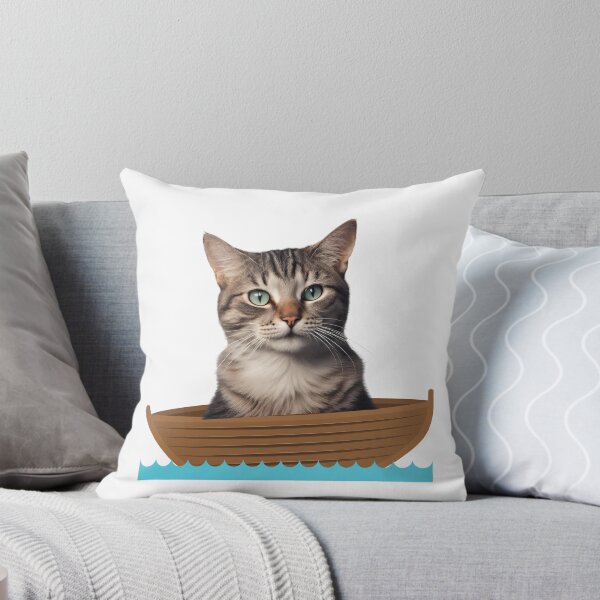 Item preview, cat in the boat designed and sold by L Samos.