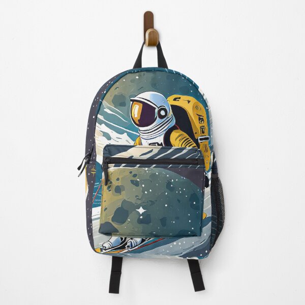 Item preview, Astronaut skiing on the moon designed and sold by JulianBurgos94.