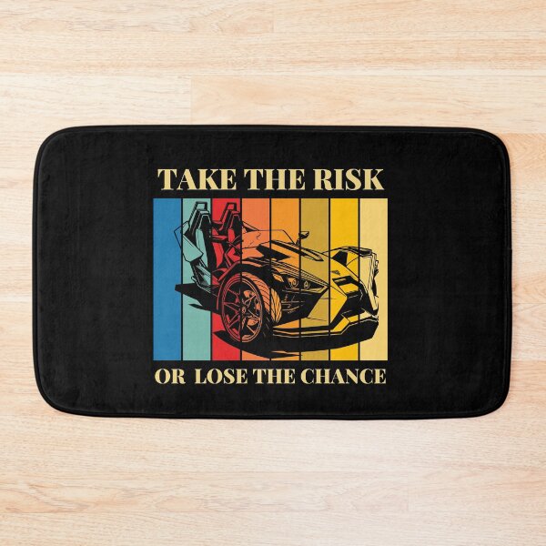 Item preview, Inspirational Slingshot Sports Car Take The Risk or Lose The Chance Graphic designed and sold by boujeedrpc.